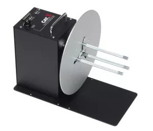 Extern upprullare för etikettskrivare (rewinder), Rulla upp egna etikettrullar, Labelmate CAT-3-ACH