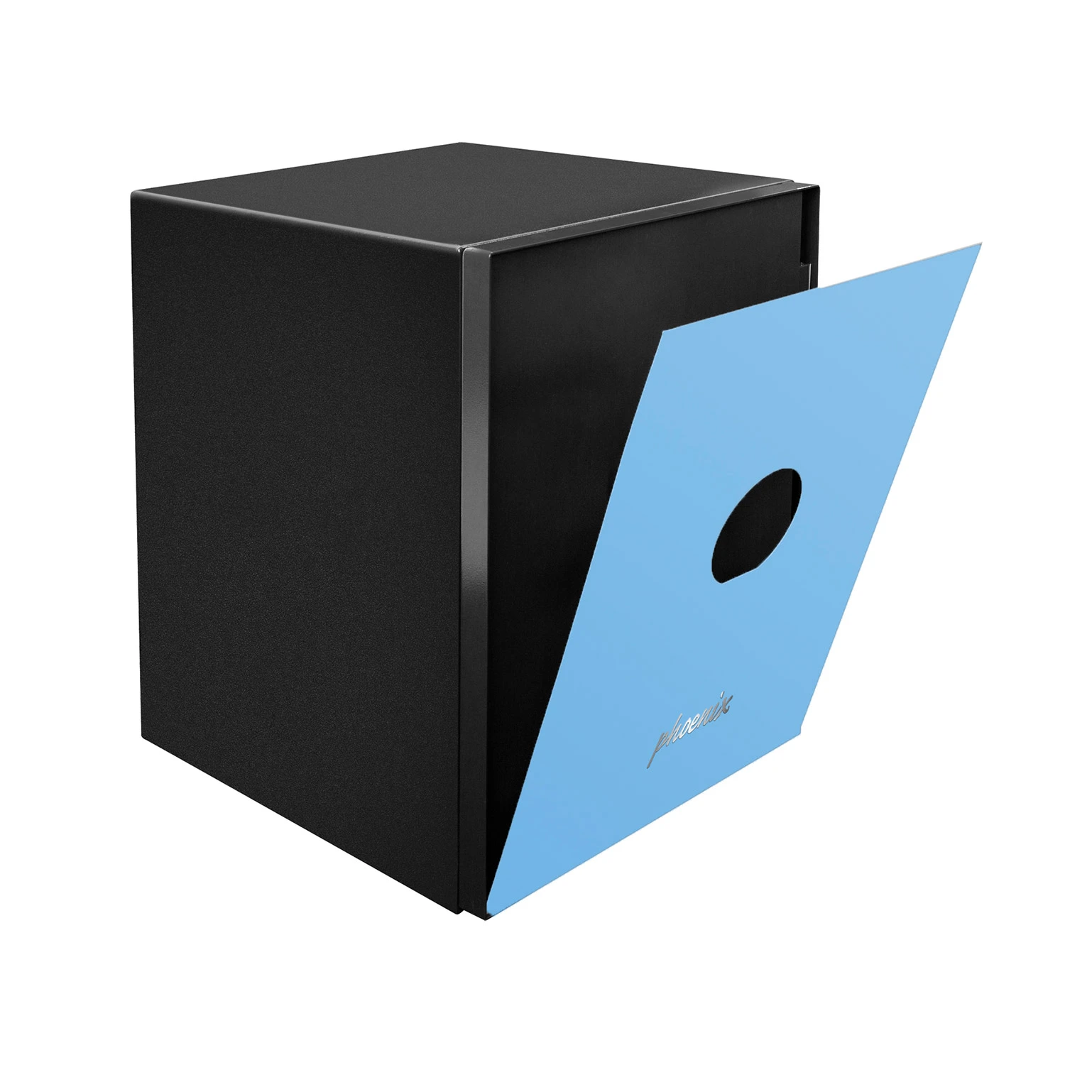 Frontpanel till kassaskåp LMB-500, blå färg