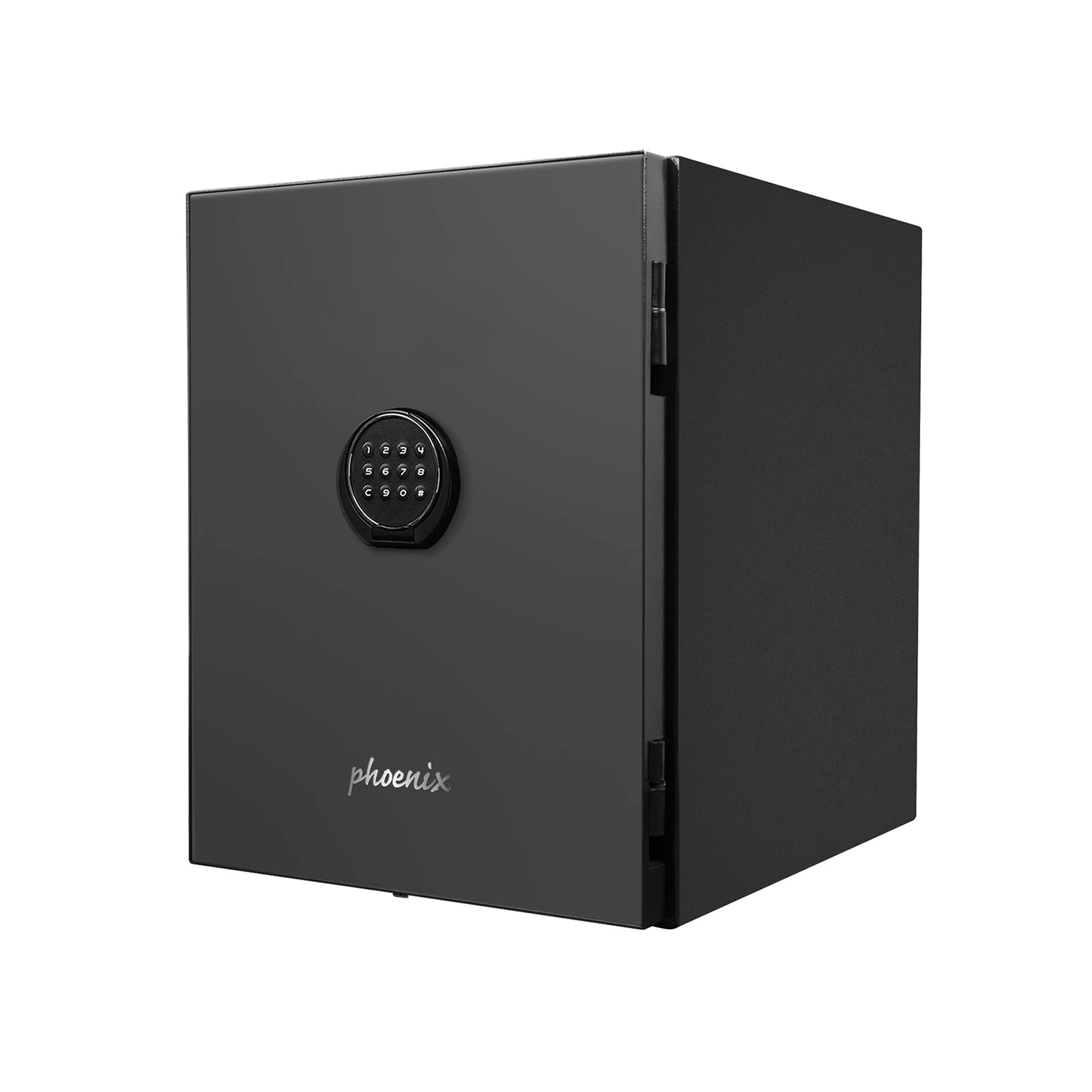 Kassaskåp med brandskydd, Papper & datamedia, Elkodlås, 60 minuter, LMB-500 (svart)