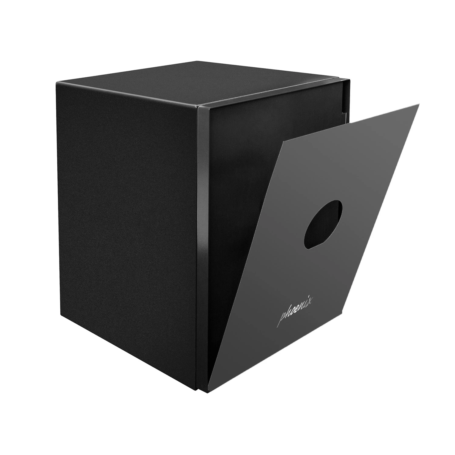 Frontpanel till kassaskåp LMB-500, svart färg