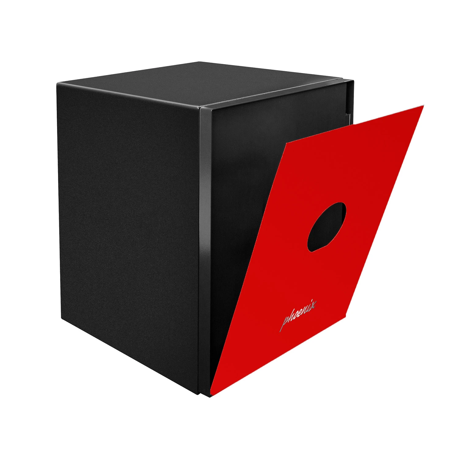 Frontpanel till kassaskåp LMB-500, röd färg