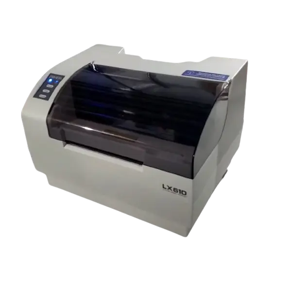 Färgskrivare för etiketter, Bläckstråle, Precisionskniv, DTM LX610e