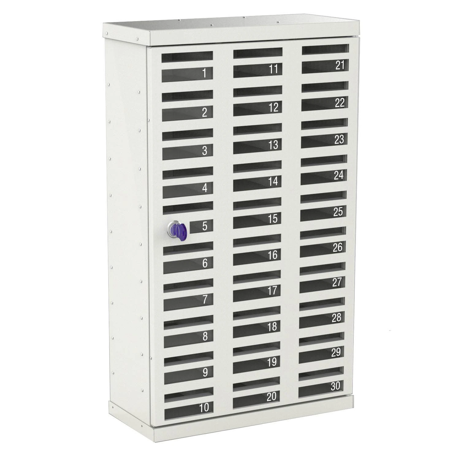 Mobilskåp, Skåp för mobilförvaring, Småfacksskåp, MBD-30