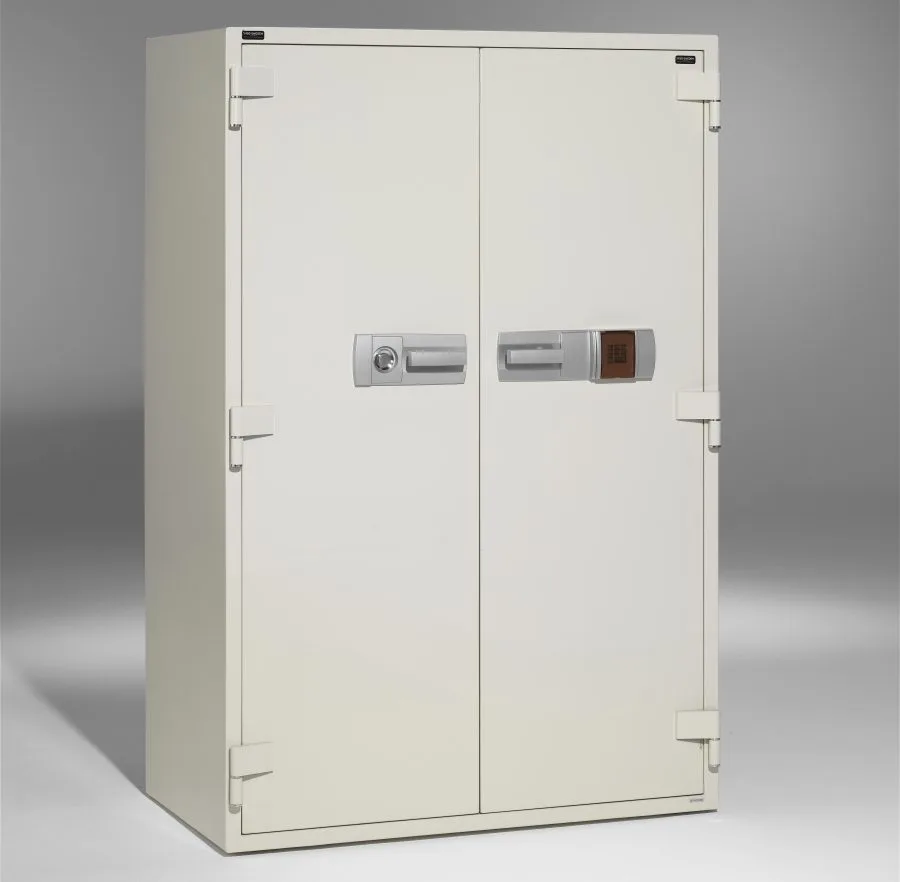 Dokumentskåp, Brandsäkert, Dubbeldörrar, 100 pärmar, 90P, M-182E