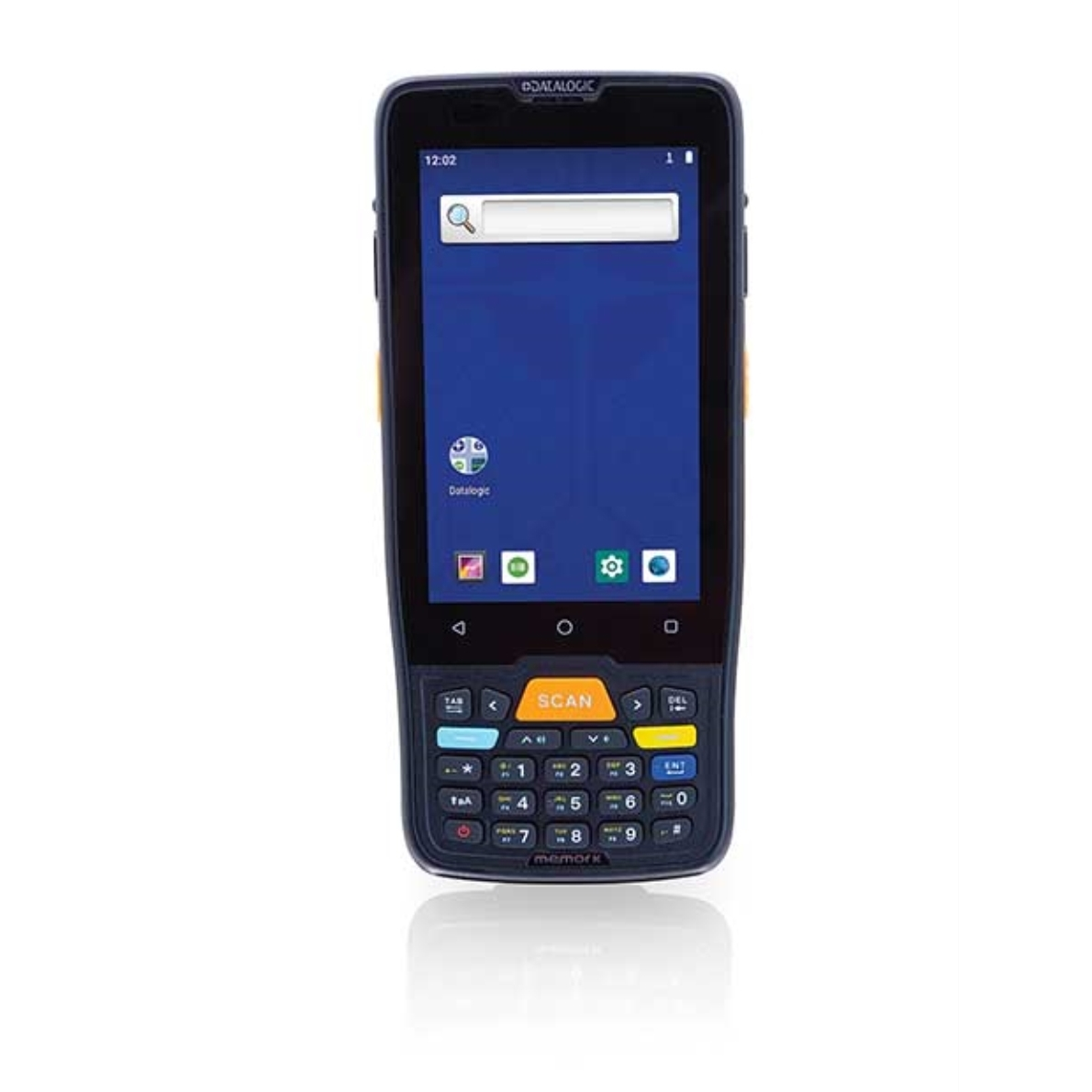 Handdator med tangentbord och scanner, Utbytbart batteri, Bluetooth, WiFi, Datalogic Memor K