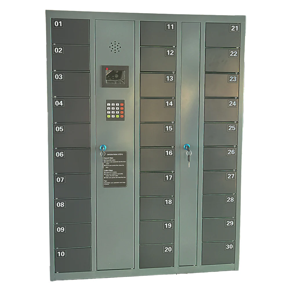 Mobilskåp, CECAR 30 fack med laddning