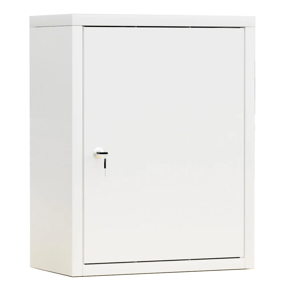 Mobilförvaringsskåp, 30 platser, BRAVO (Vit)