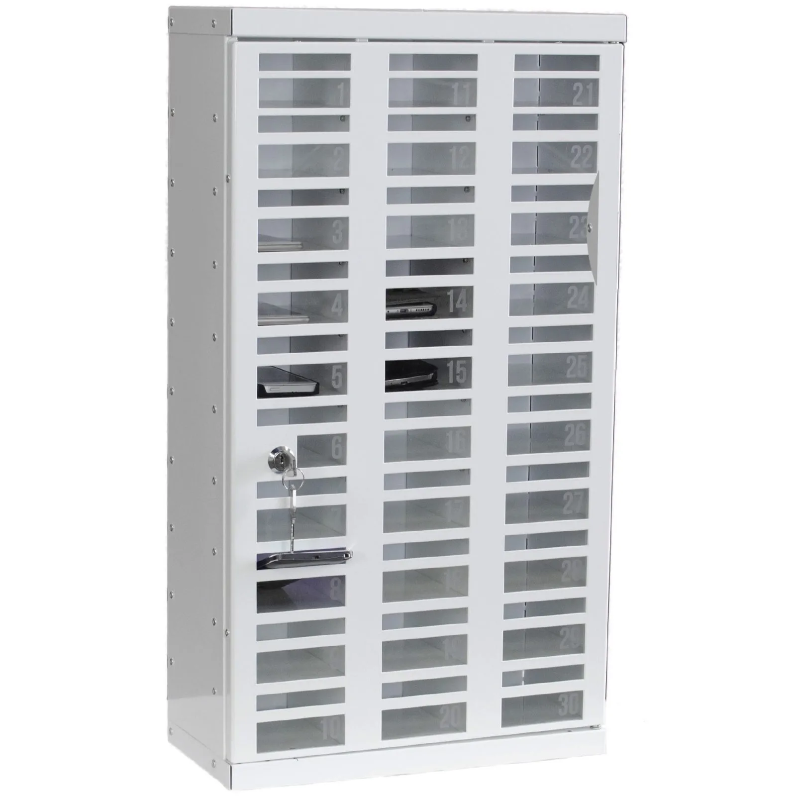 Mobilskåp, Skåp för mobilförvaring, Småfacksskåp, MBD-30