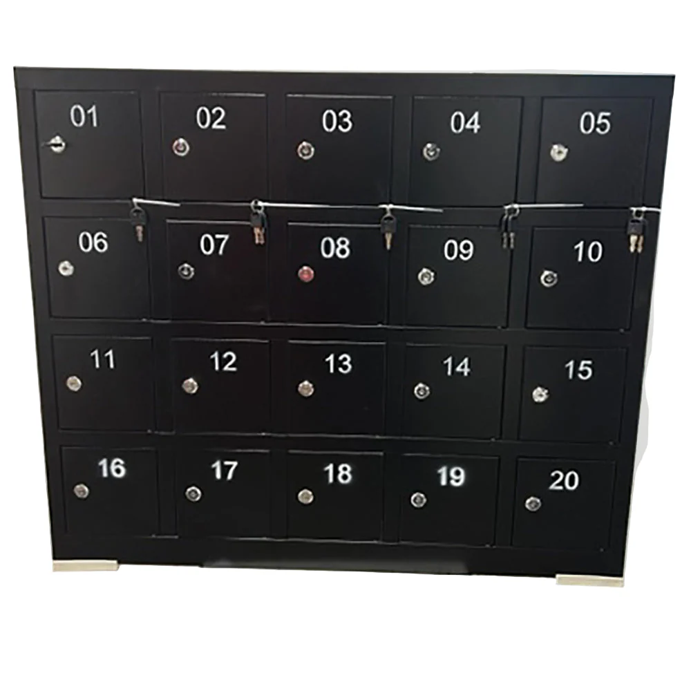 Mobilförvaringsskåp, 20 fack, Småfacksskåp för telefoner, SGV-20S