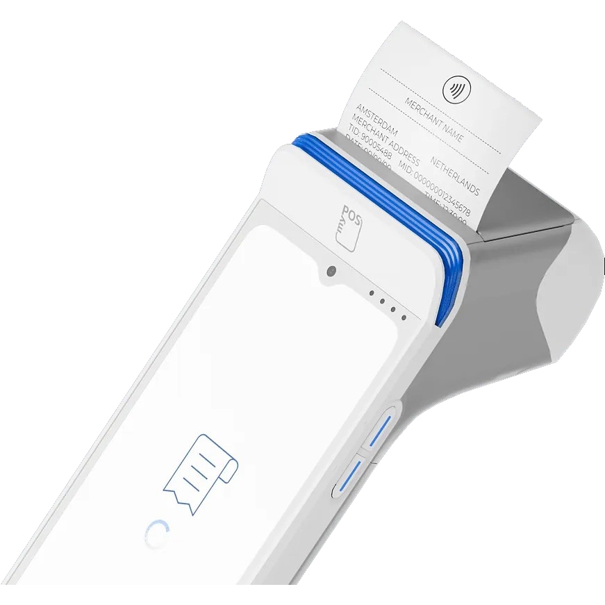 Trådlös kortterminal med Android, Inbyggd skrivare, WiFi, 4G – myPOS Ultra