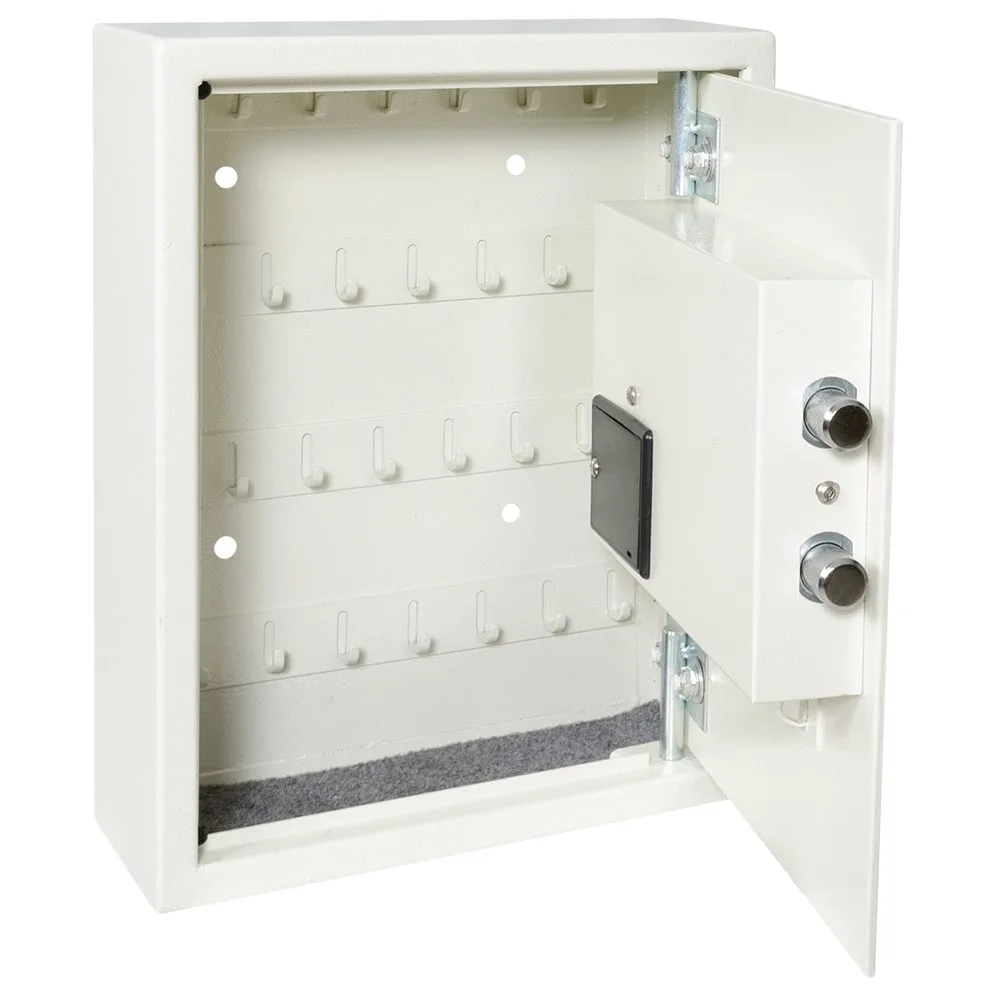 Litet nyckelskåp med kodlås, 30 krokar, N30