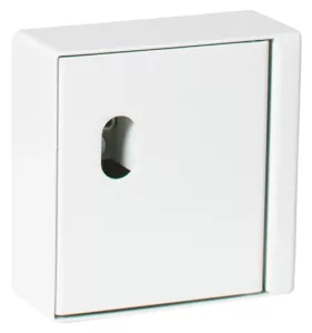 Litet nyckelskåp för oval låscylinder, 8 krokar, N8