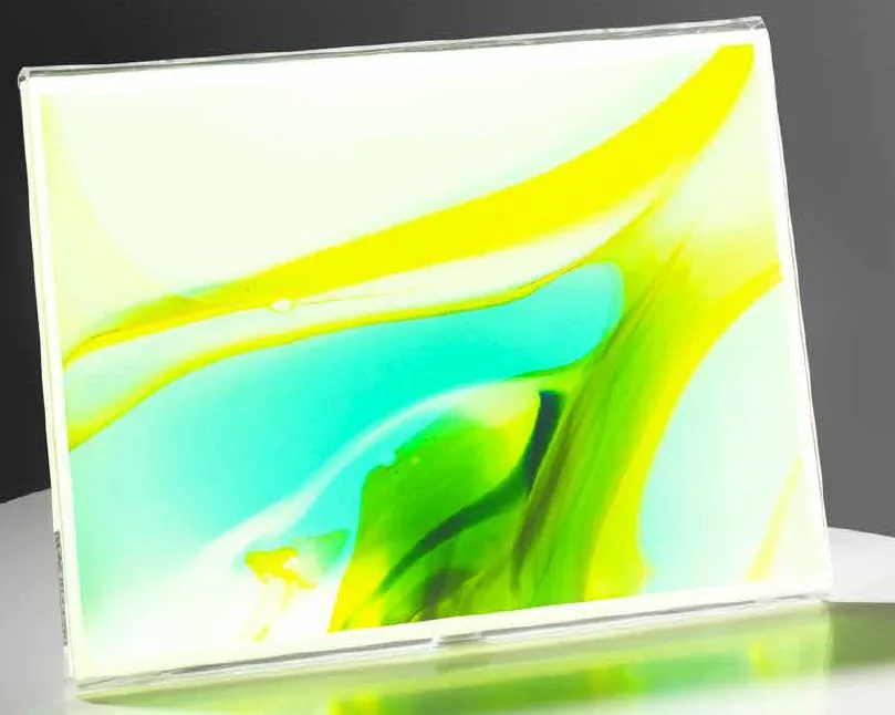 LED-skylt, A3, Nano Acryl, Bord & vägg, Porträtt/Landskap, Framsida Belyst, 9W, 5000LUX