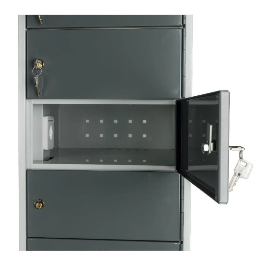 Mobilskåp, Surfplatteskåp, Tabletskåp, 10 fack, NTS-10