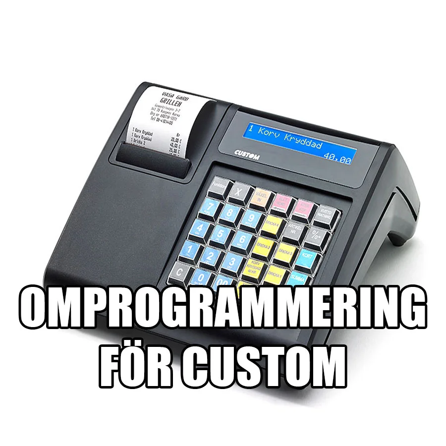 Programmering av Custom Big J, Big II, J-One