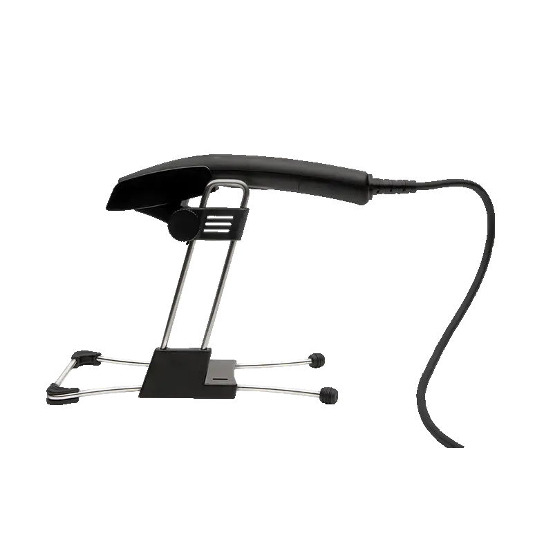 Streckkodsläsare med stativ, 1D, USB, Opticon OPL-6845S