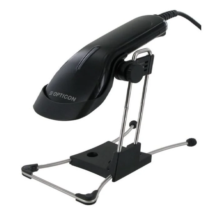 Streckkodsläsare med stativ, 2D, USB, Opticon L-22X