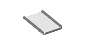 Hållare för kvittoskrivare och kassaregister, 145x182 mm, SpacePole