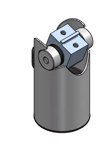 DuraTilt-fäste för stolpe, 38 mm i rördiameter, SpacePole