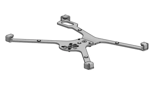 Fästplatta för iPad Air gen. 4 och 5 (2020 & 2022), SpacePole X-Frame