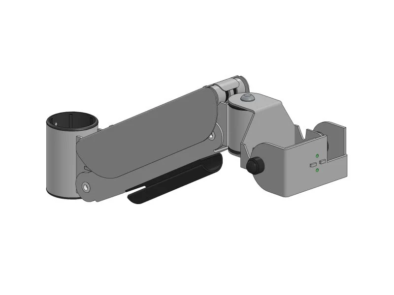 Höj- och sänkbar stativarm med DuraTilt-fäste, SpacePole