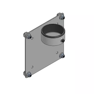 VESA-fäste för skyddsskärm i plast