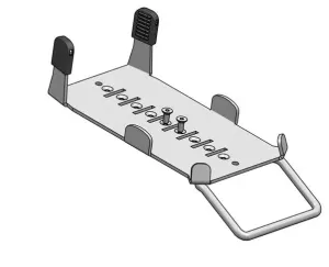 Fästplatta för stativ till kortterminal, Nets i5100, SpacePole MultiGrip