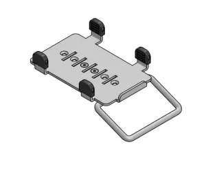 Fästplatta för stativ till kortterminal, Verifone VX675, SpacePole MultiGrip