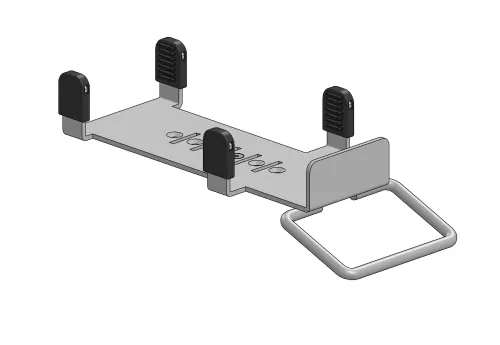 Fästplatta för stativ till kortterminal, WestInt T103P, SpacePole MultiGrip