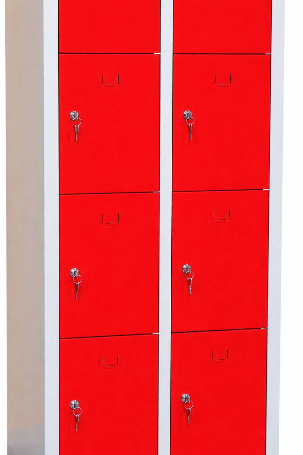 Förvaringsskåp, Klädskåp, Helsvetsat, 8 fack, OS-24