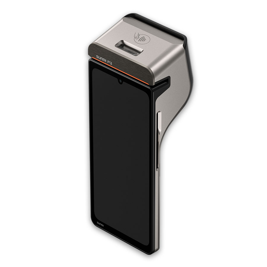 Sunmi P3, trådlös kassa & kortläsare med chip & blipp för Enklakassan