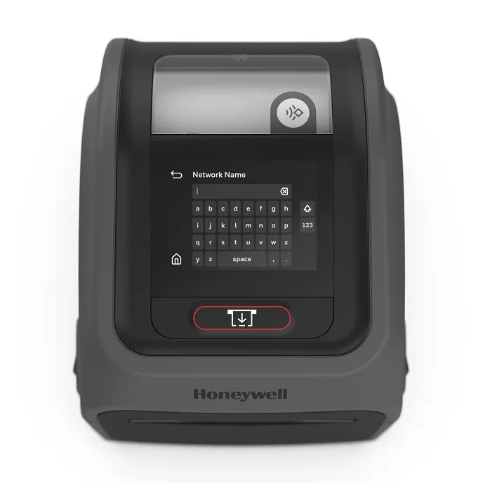 Etikettskrivare med display, Termotransfer, USB, LAN, WiFi, Bluetooth, Honeywell PC45t