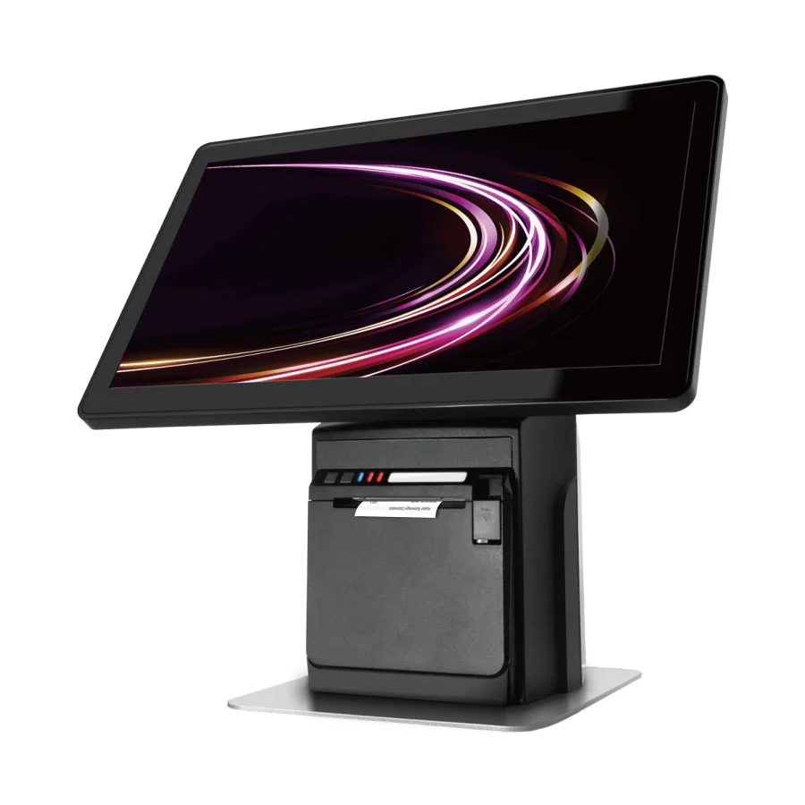POS-dator, Kassadator, 15,6", SSD (128 GB), 8 GB RAM, 80 mm printer, Poslab 25