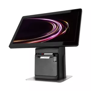 POS-dator, Kassadator, 15,6", SSD (128 GB), 8 GB RAM, 80 mm printer, Poslab 25