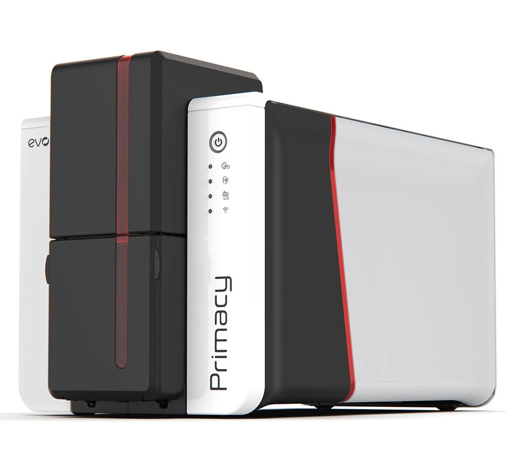 Kortskrivare för plastkort, Dubbelsidig, Evolis Primacy 2 Duplex