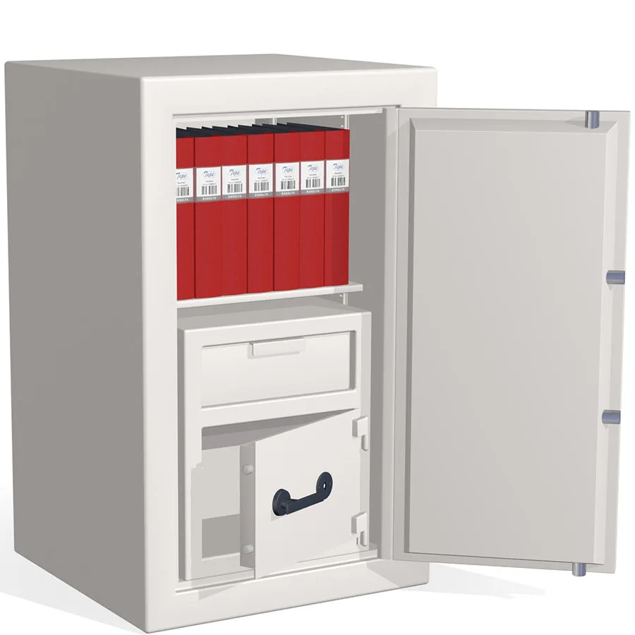Värdeskåp, Inbrottsklassat, Brandklassat, EN-1143-1, Grade III, 60P, PV3-900