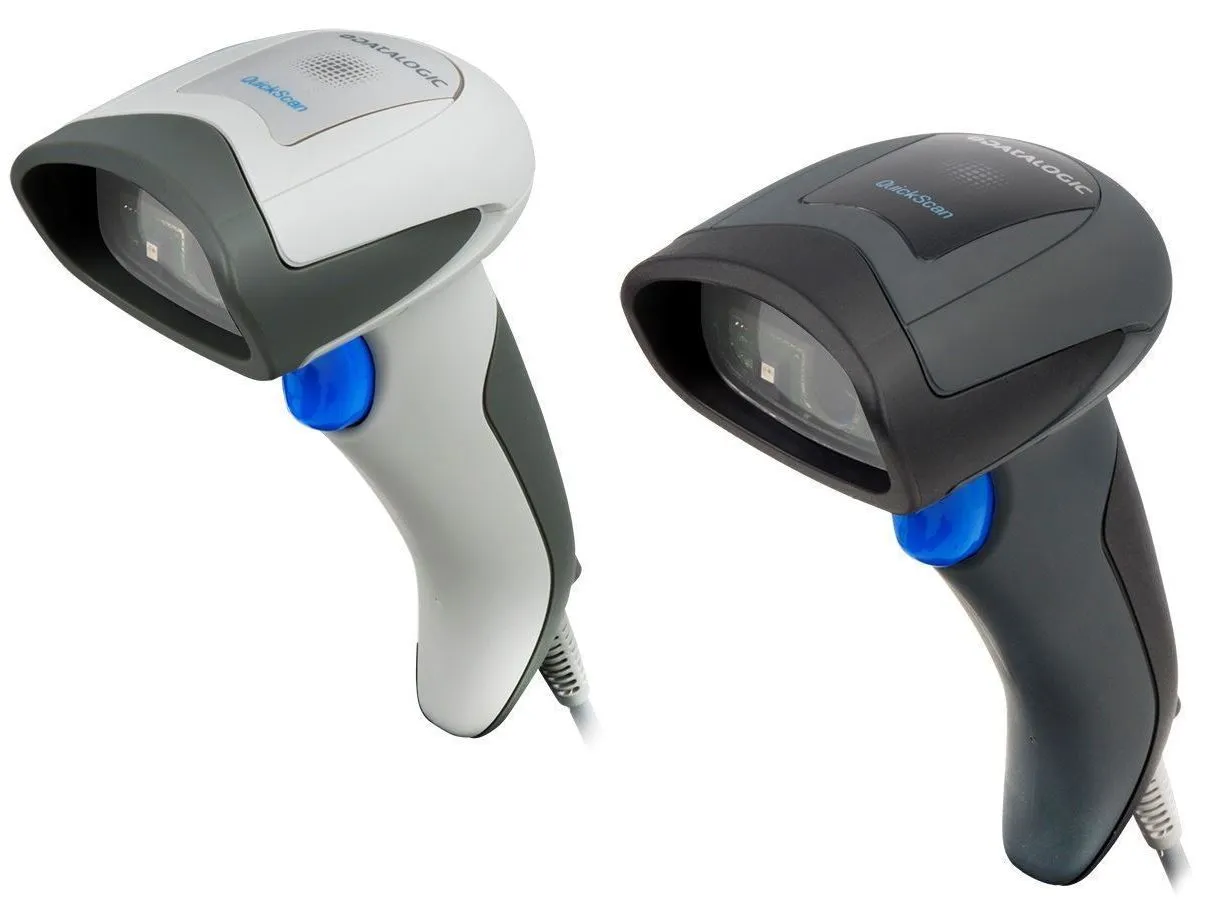 Streckkodsläsare, 2D, USB, Seriell, Datalogic QuickScan QD2430