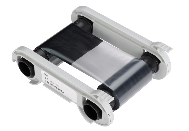 Svart färgband med ytskickt, Evolis Primacy