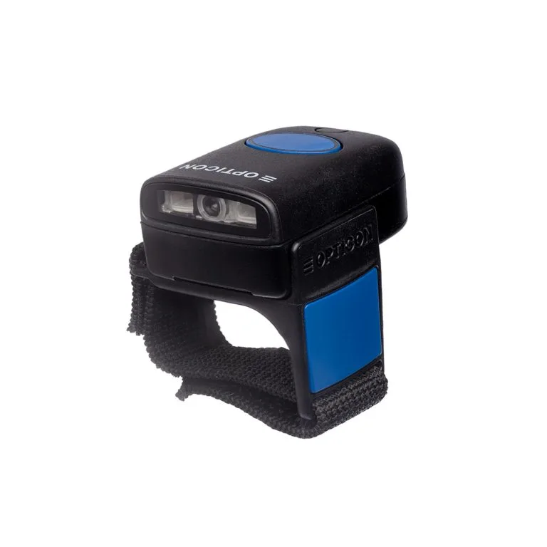 Trådlös ringscanner, Bluetooth, 2D, Trådlös laddning, Opticon RS-3000