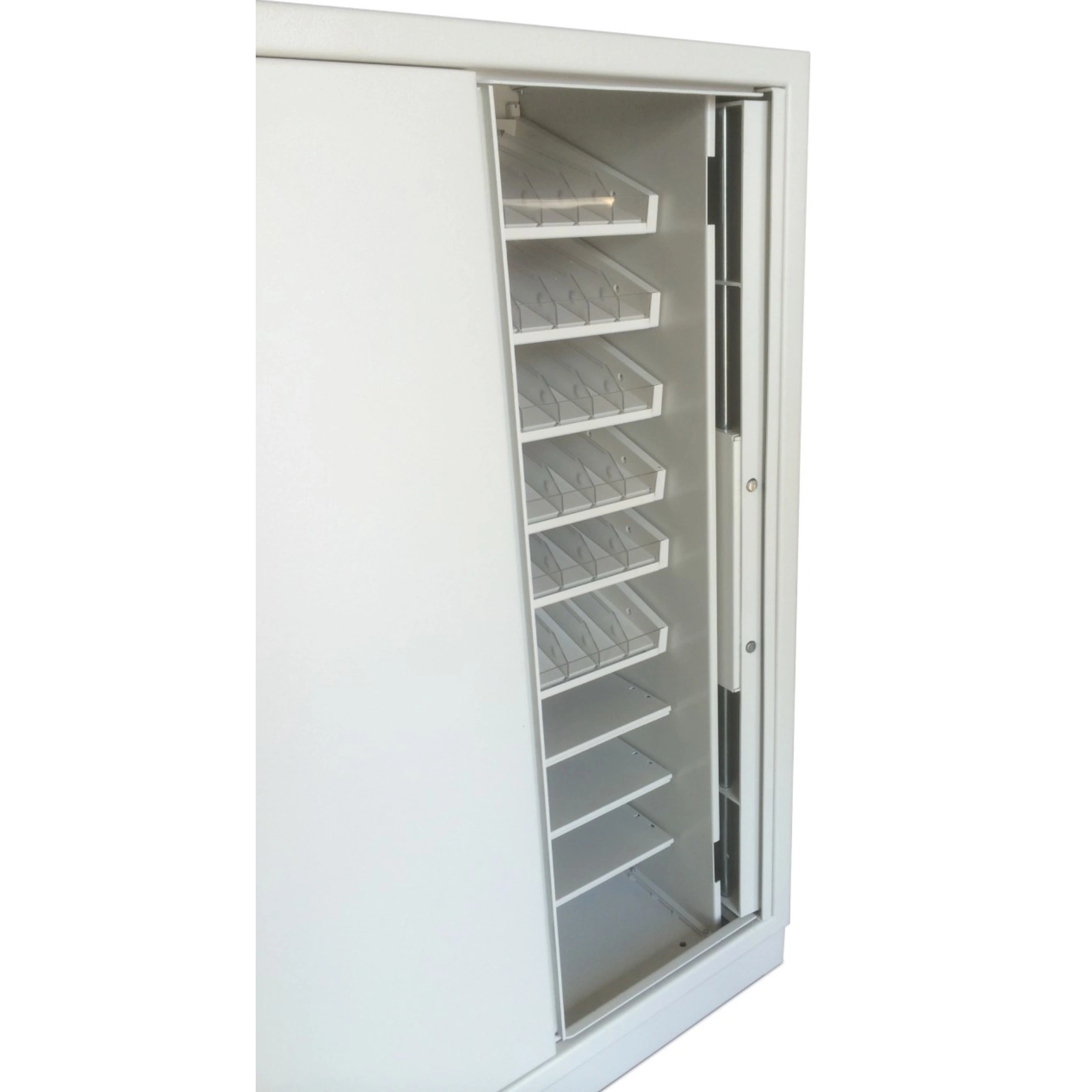 Tobaksskåp, Inskjutbara dörrar, Stöldskyddsklassat, SSF 3492, TS-1600