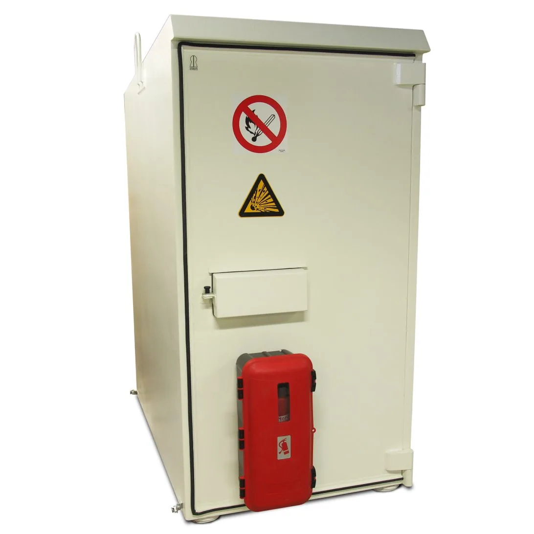 Dynamitskåp, Sprängkista, för explosiva ämnen, Brandsäkert, 120P, EN-1143-1, Grade III, RSV-1700SP