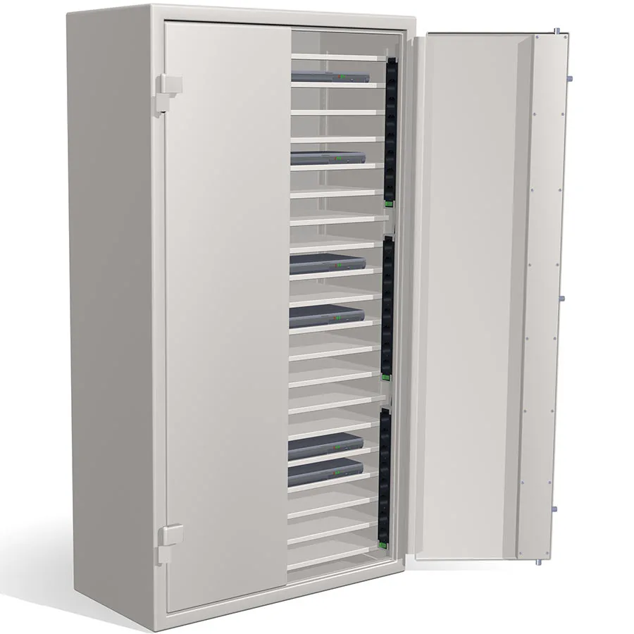 Datorskåp, Säkerhetsskåp för bärbara datorer, Dubbeldörrar, SSF3492, S100/LAPTOP