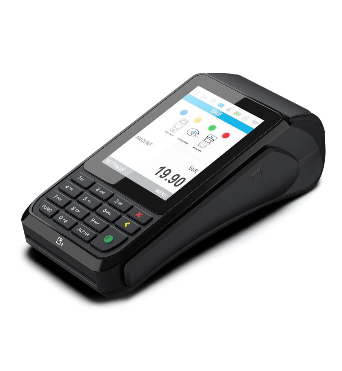 Kortterminal, Trådlös, Inbyggd skrivare, WiFi, 3G, GPRS, Bluetooth – myPOS™ S920