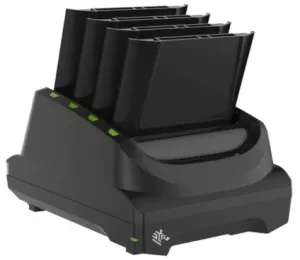 Laddningsstation för batterier till handdator, 4 platser, Zebra TC51 & TC56 (inkl. kablar)