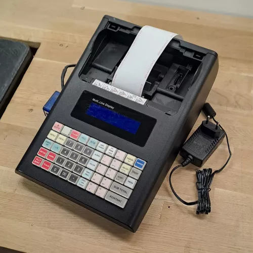 [BEGAGNAD] Batteridriven kassa, inkl. kontrollenhet, Sam4s ER-230EJ