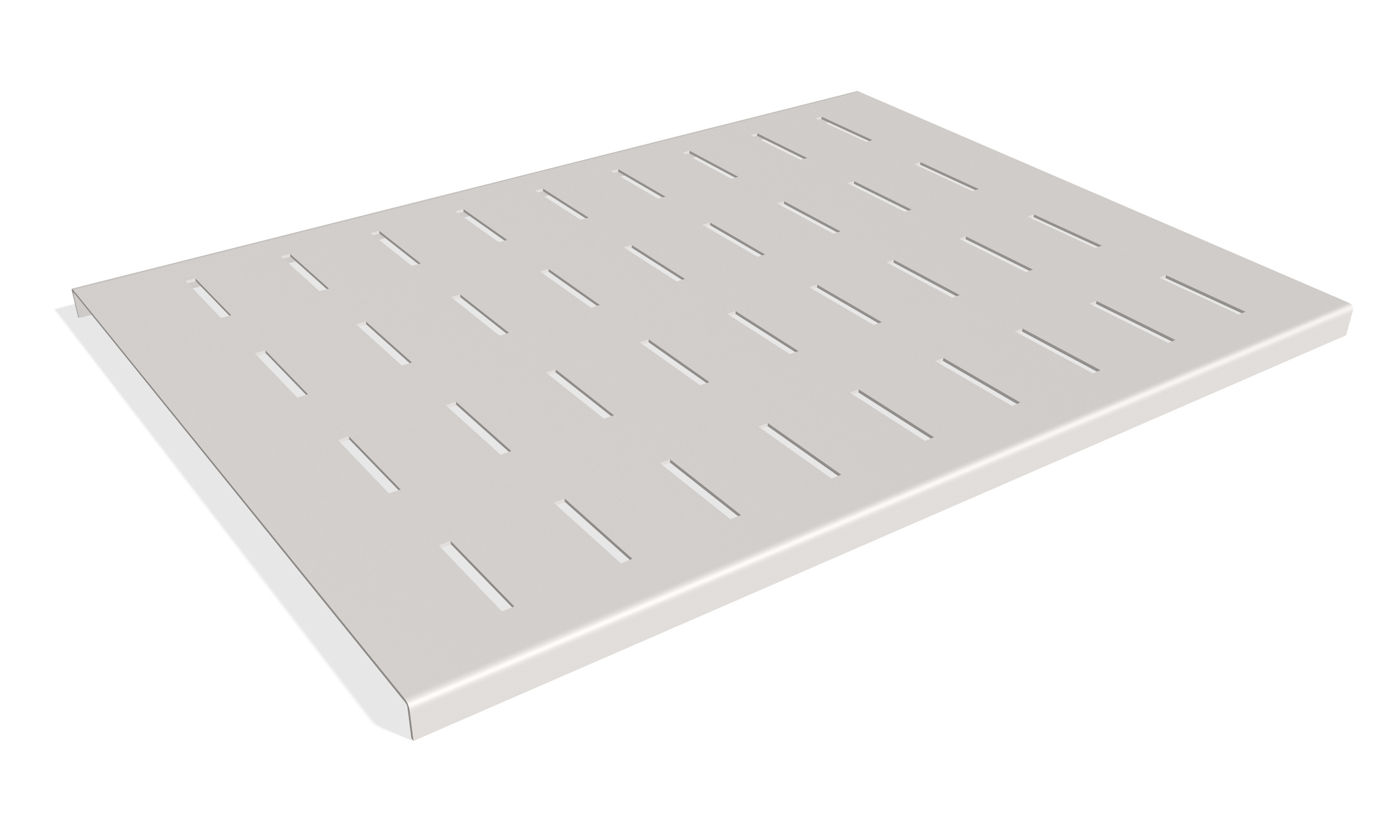 Perforerad hylla för serverskåp