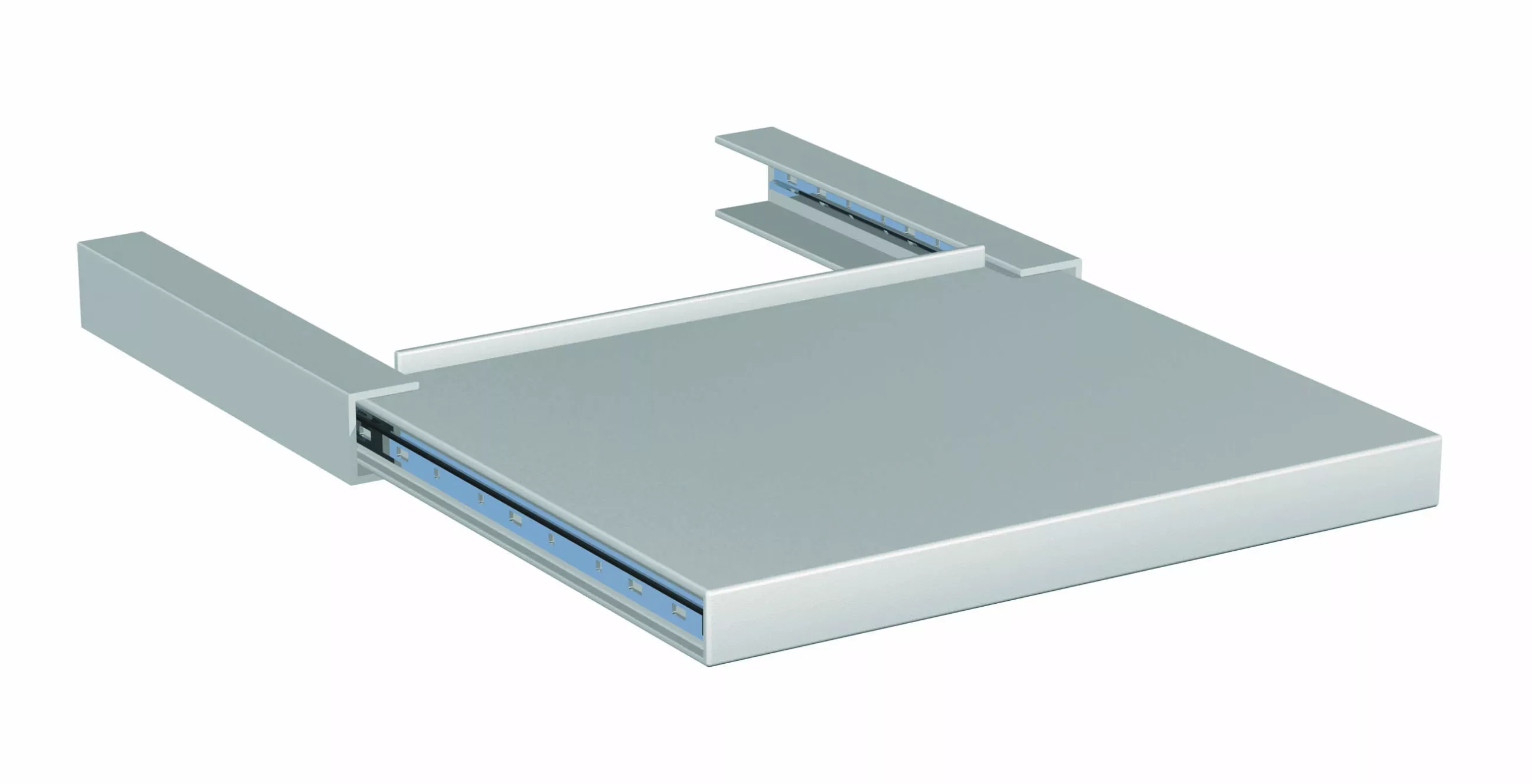 Utdragbar hylla till datamediaskåpen DP1-DP4