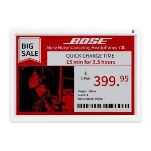 Elektronisk etikett (ESL), 11,6 tum, 3-färgig, E-ink, Opticon SE-1160R