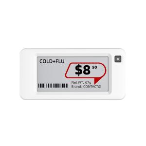 Elektronisk etikett (ESL), 2,1 tum, 3-färgig, E-ink, Opticon SE-214R