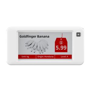 Elektronisk etikett (ESL), 2,6 tum, 3-färgig, E-ink, Opticon SE-266R